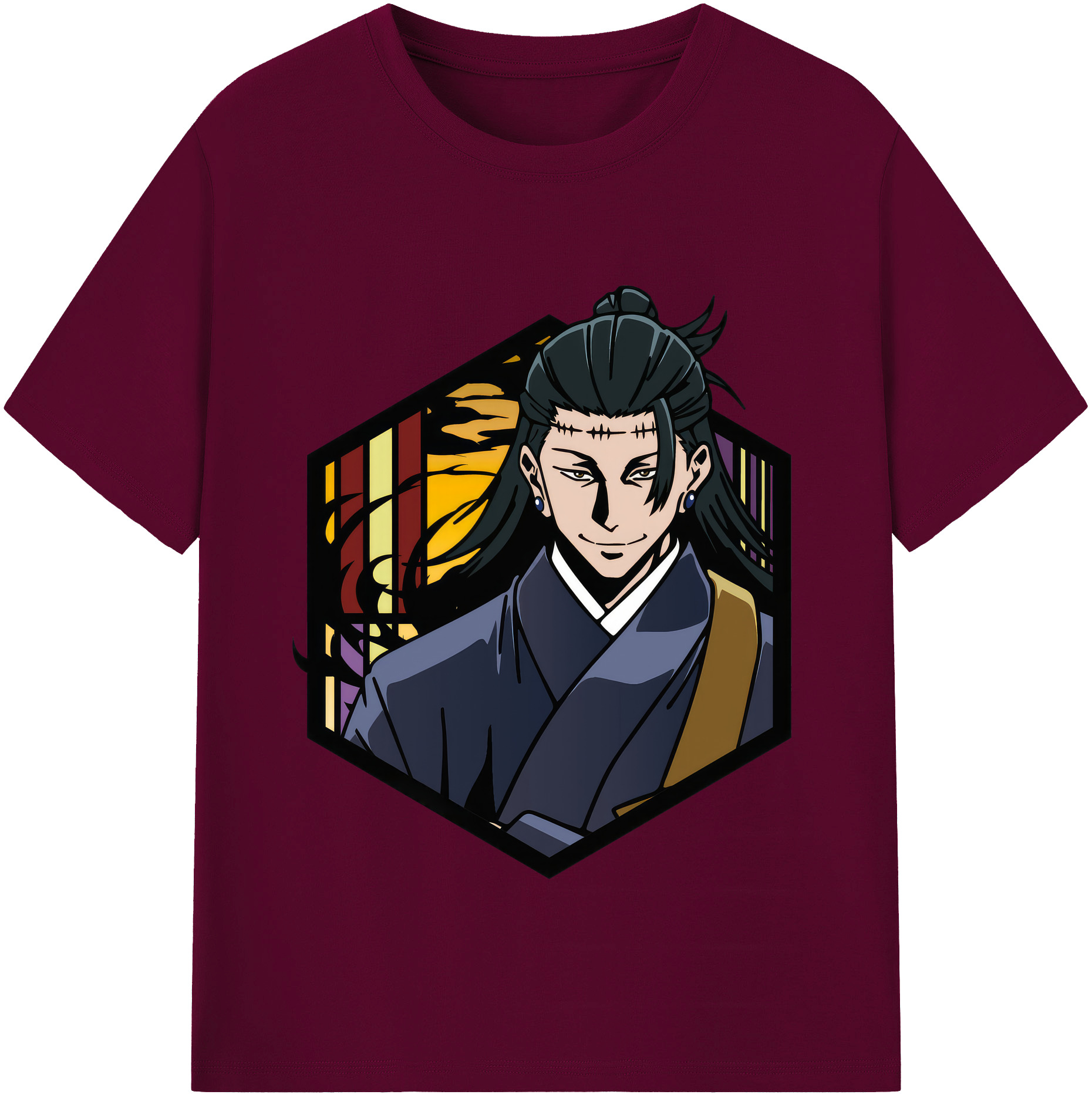 （画像用） 呪術廻戦 Jujutsu Kaisen レディースカジュアルプリントTシャツ（綿100％）
